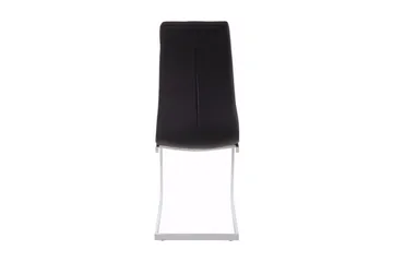 Tolna Matstol Konstläder 4-pack - Svart/Silver - Möbler - Stolar & fåtöljer - Matstol & köksstol