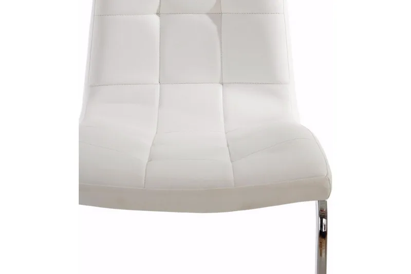Tolna Spisestol Konstläder 2-pack - Vit - Möbler - Stolar & fåtöljer - Matstol & köksstol