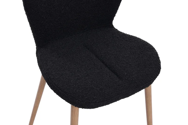 Tuktut Matstol - Svart - Möbler - Stolar & fåtöljer - Matstol & köksstol
