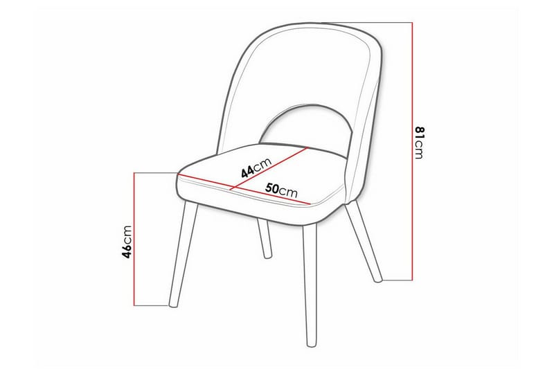 Uptown Matstol Black - Möbler - Stolar & fåtöljer - Matstol & köksstol