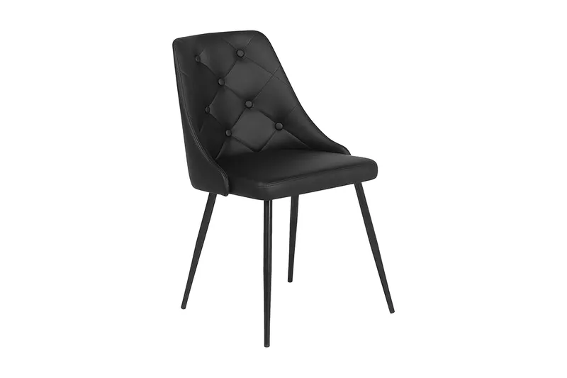 Valerie Stol Set om 2 st, Svart