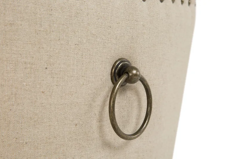 Viktoria Matstol med Nitar - Beige / Vintage - Möbler - Stolar & fåtöljer - Matstol & köksstol