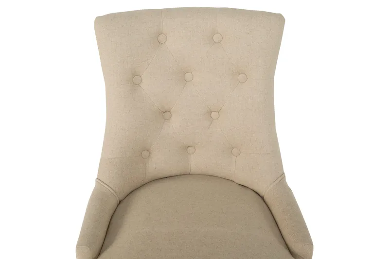 Viktoria Matstol med Nitar - Beige / Vintage - Möbler - Stolar & fåtöljer - Matstol & köksstol