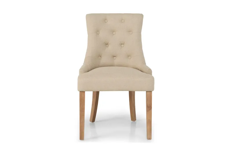 Viktoria Matstol med Nitar - Beige/Vintage - Möbler - Stolar & fåtöljer - Matstol & köksstol