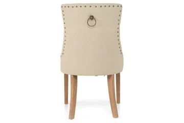 Viktoria Matstol med Nitar - Beige/Vintage - Möbler - Stolar & fåtöljer - Matstol & köksstol