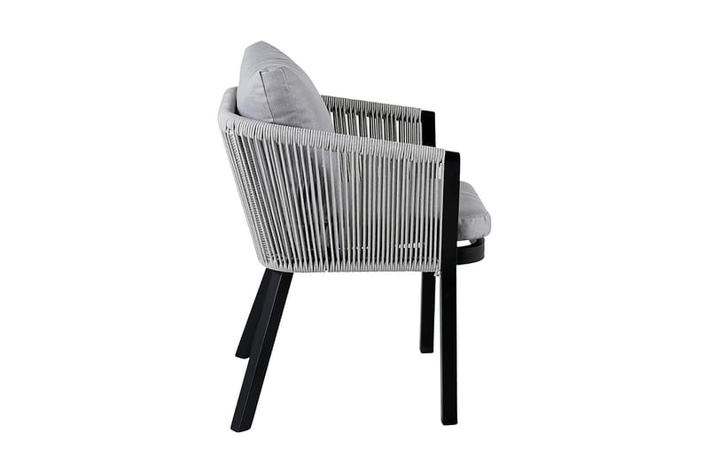 Virya Matstol med Dyna - Grå/Svart - Möbler - Stolar & fåtöljer - Matstol & köksstol