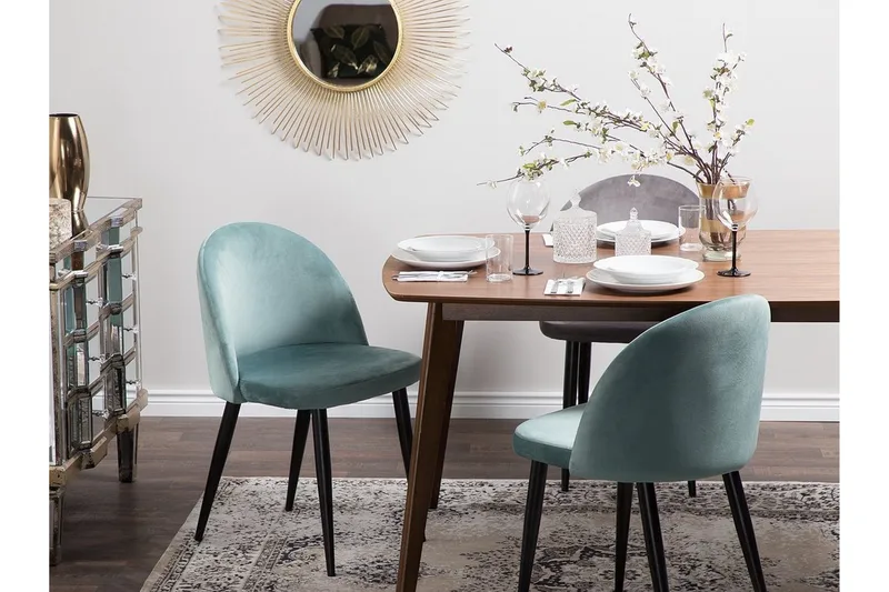 Visalia Stol Set Om 2 St - Grön - Möbler - Stolar & fåtöljer - Matstol & köksstol