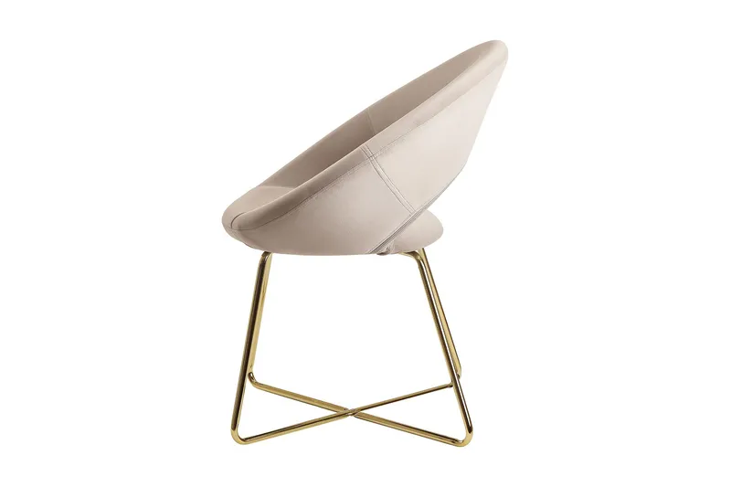 Willowdale Karmstol - Krämvit/Guld - Möbler - Stolar & fåtöljer - Matstol & köksstol