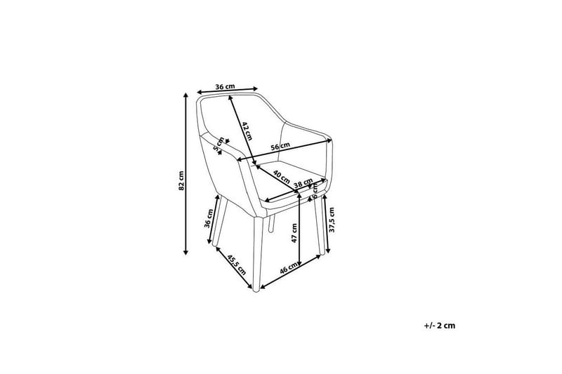 Yorkville Stol - Grå - Möbler - Stolar & fåtöljer - Matstol & köksstol