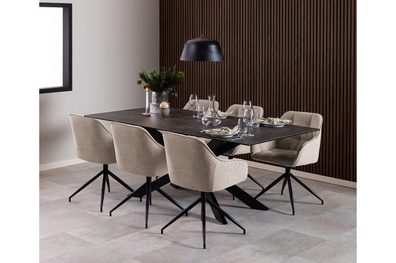 Zabinka Karmstol - Beige - Möbler - Stolar & fåtöljer - Matstol & köksstol