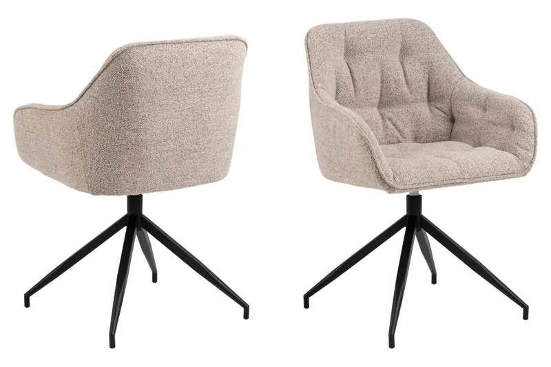 Zabinka Karmstol - Beige - Möbler - Stolar & fåtöljer - Matstol & köksstol