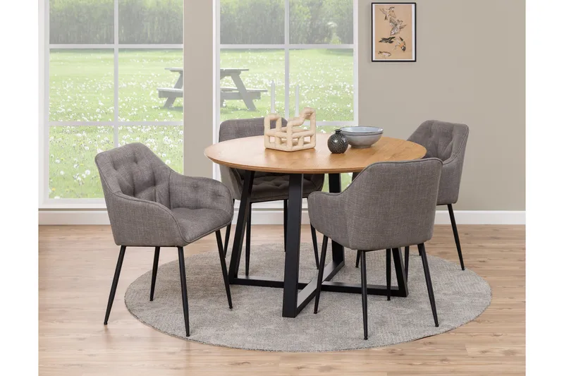 Zabinka Karmstol - Brun - Möbler - Stolar & fåtöljer - Matstol & köksstol