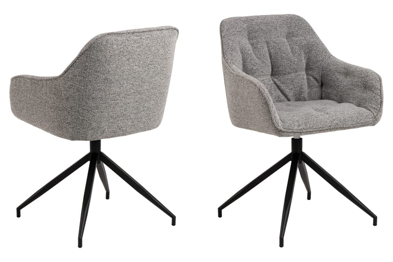 Zabinka Karmstol - Grå - Möbler - Stolar & fåtöljer - Matstol & köksstol