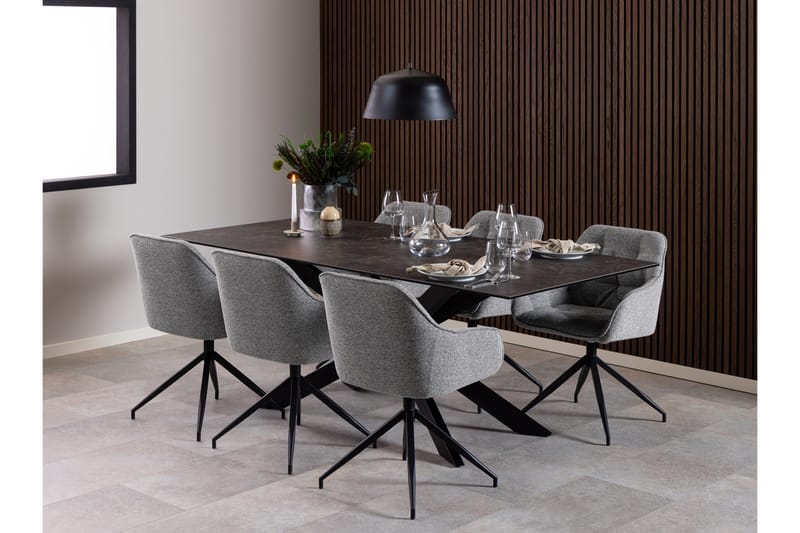 Zabinka Karmstol - Grå - Möbler - Stolar & fåtöljer - Matstol & köksstol