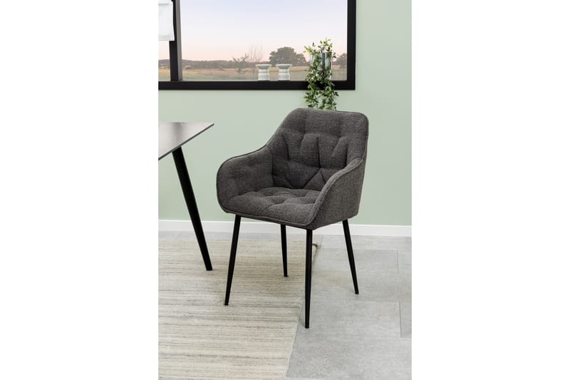 Zabinka Karmstol - Grå - Möbler - Stolar & fåtöljer - Matstol & köksstol