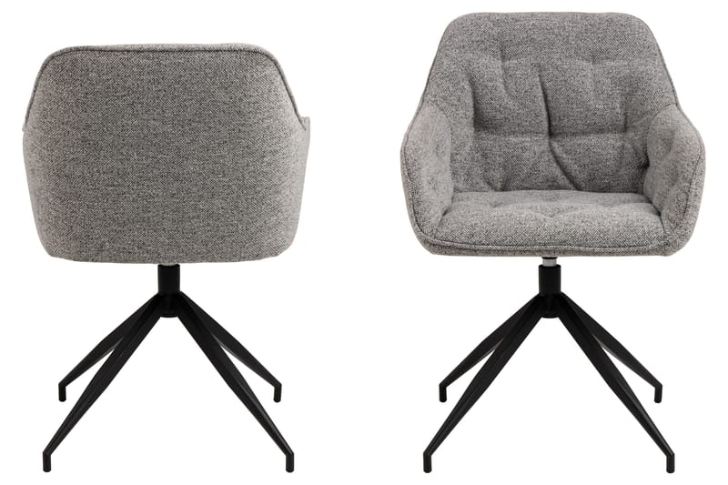 Zabinka Karmstol - Grå - Möbler - Stolar & fåtöljer - Matstol & köksstol