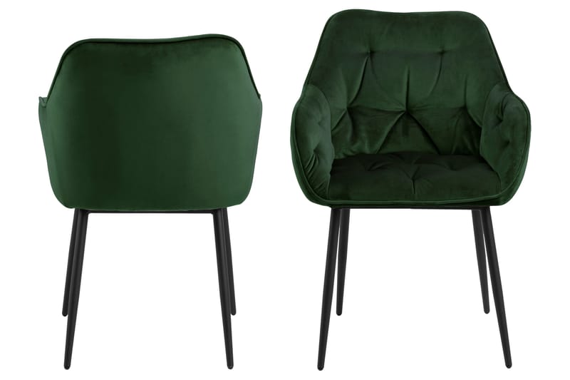 Zabinka Karmstol - Grön - Möbler - Stolar & fåtöljer - Matstol & köksstol