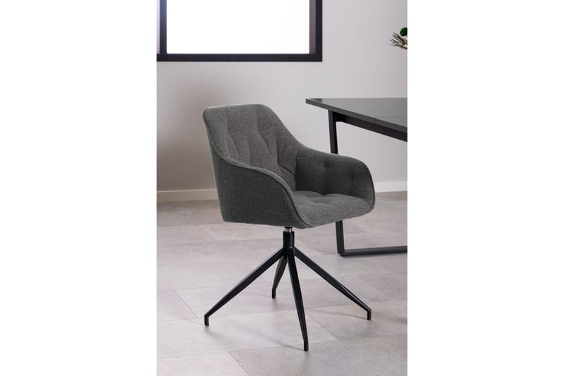 Zabinka Karmstol - Mörkgrå - Möbler - Stolar & fåtöljer - Matstol & köksstol