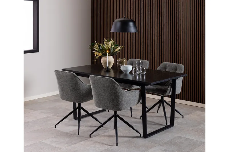 Zabinka Karmstol - Mörkgrå - Möbler - Stolar & fåtöljer - Matstol & köksstol