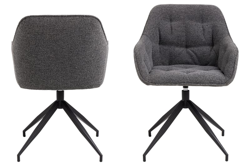 Zabinka Karmstol - Mörkgrå - Möbler - Stolar & fåtöljer - Matstol & köksstol