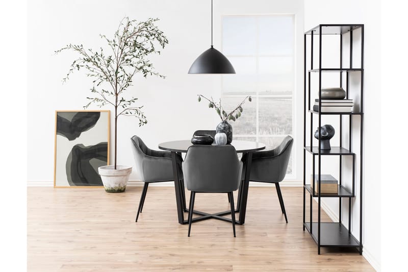 Zabinka Karmstol - Mörkgrå - Möbler - Stolar & fåtöljer - Matstol & köksstol