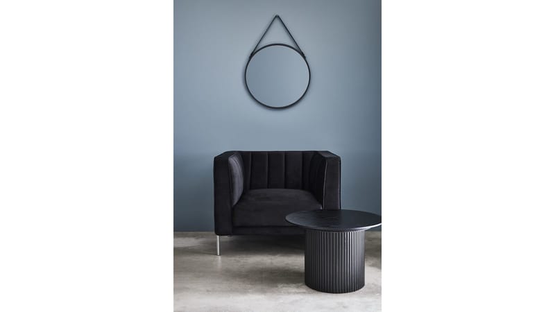 Mehara Fåtölj i sammet - Svart - Möbler - Stolar & fåtöljer - Fåtölj