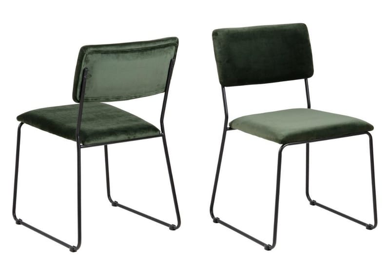 Memora Matstol - Grön - Möbler - Stolar & fåtöljer - Matstol & köksstol