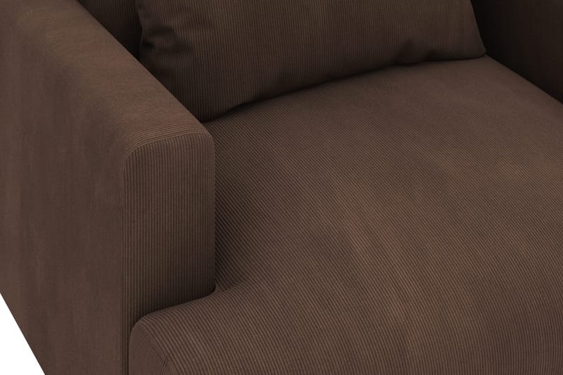 Menard Stor Fåtölj Manchester - Brun - Möbler - Stolar & fåtöljer - Fåtölj