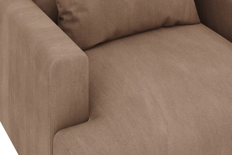 Menard Stor Fåtölj Manchester - Brun - Möbler - Stolar & fåtöljer - Fåtölj