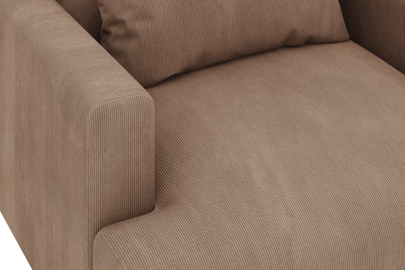 Menard Stor Fåtölj Manchester - Brun - Möbler - Stolar & fåtöljer - Fåtölj