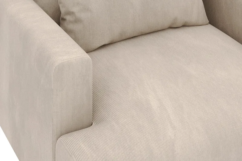 Menard Stor Fåtölj Manchester - Greige - Möbler - Stolar & fåtöljer - Fåtölj