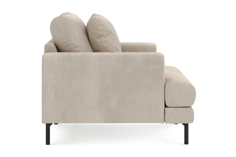 Menard Stor Fåtölj Manchester - Greige - Möbler - Stolar & fåtöljer - Fåtölj