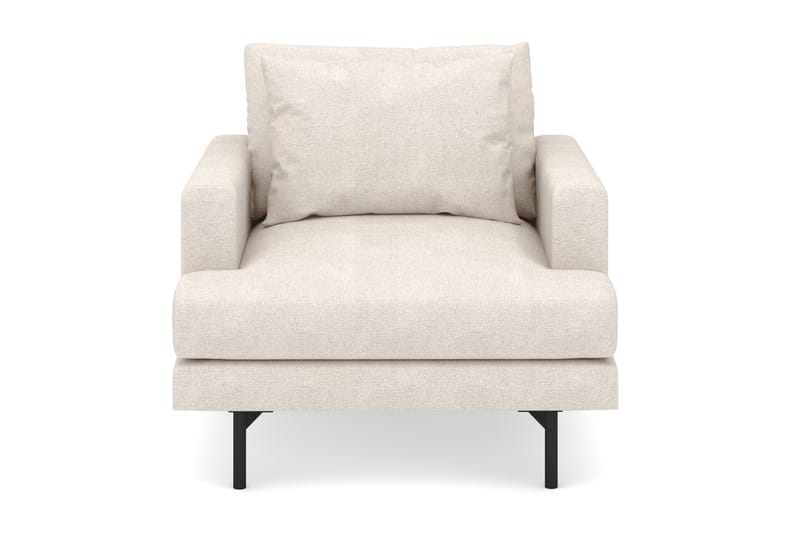 Menard Stor Fåtölj Tyg - Beige - Möbler - Stolar & fåtöljer - Fåtölj
