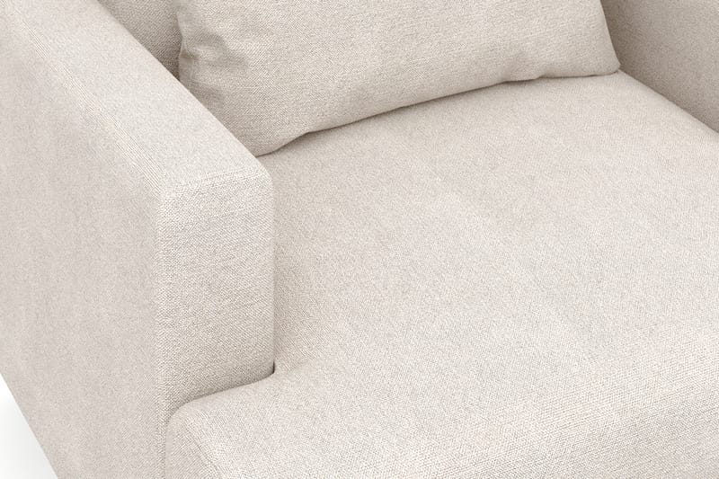 Menard Stor Fåtölj Tyg - Beige - Möbler - Stolar & fåtöljer - Fåtölj