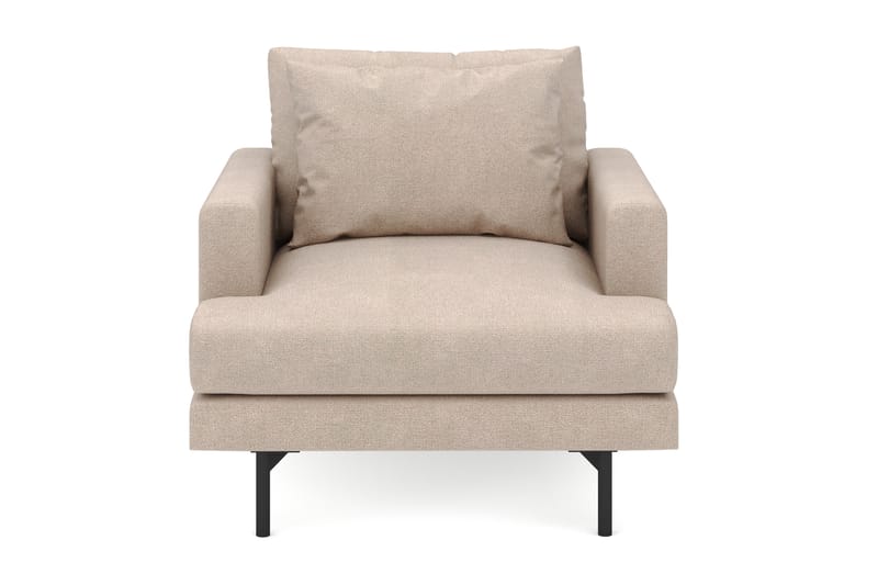 Menard Stor Fåtölj Tyg - Beige - Möbler - Stolar & fåtöljer - Fåtölj