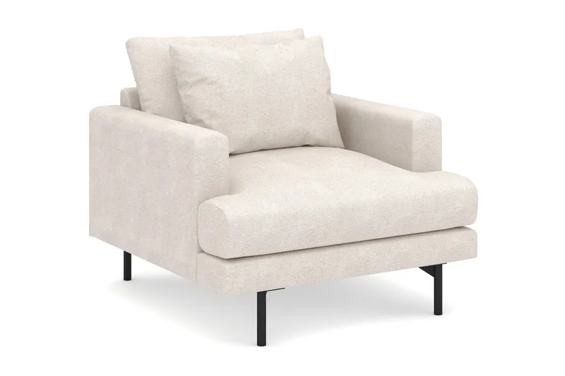 Menard Stor Fåtölj Tyg, Beige