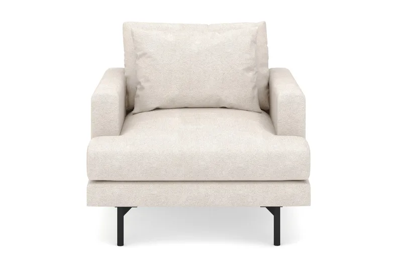 Menard Stor Fåtölj Tyg - Beige - Möbler - Stolar & fåtöljer - Fåtölj