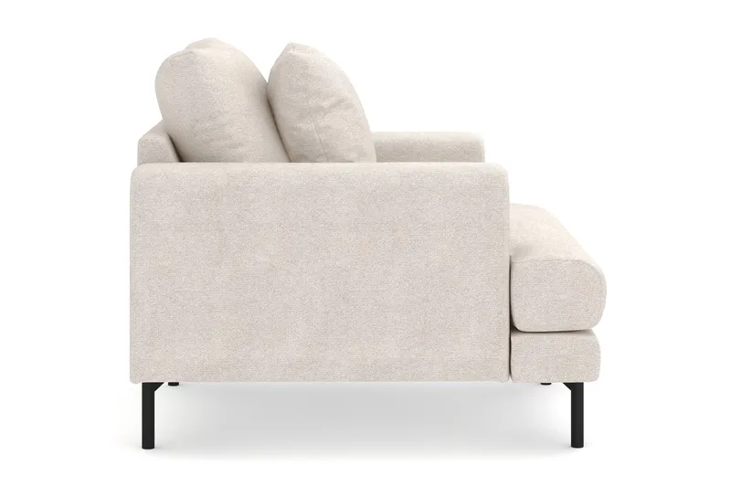 Menard Stor Fåtölj Tyg - Beige - Möbler - Stolar & fåtöljer - Fåtölj