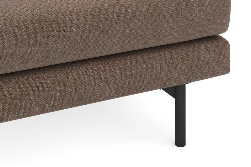 Menard Stor Fåtölj Tyg - Brun - Möbler - Stolar & fåtöljer - Fåtölj