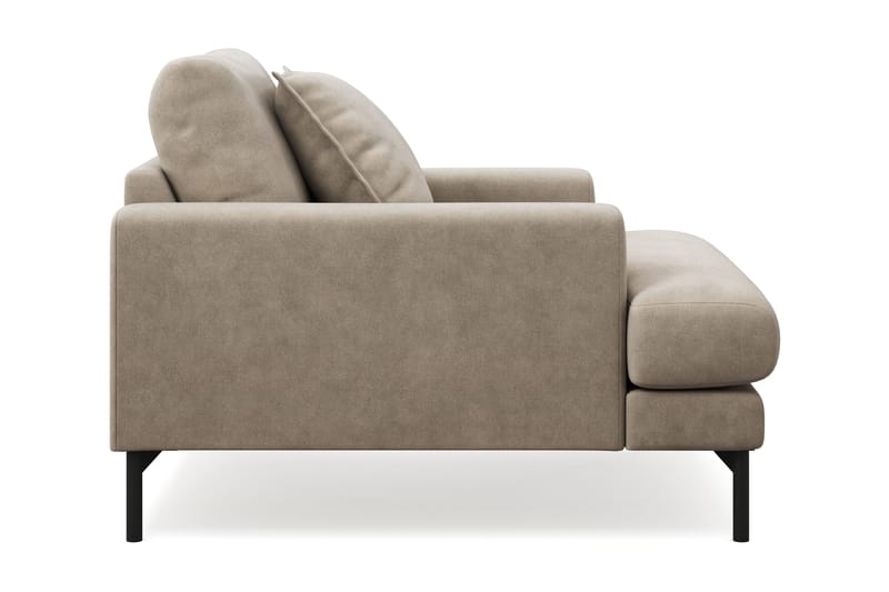 Menard Premium Fåtölj i Tyg - Brun - Möbler - Stolar & fåtöljer - Fåtölj