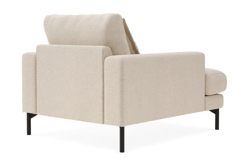 Menard Premium Fåtölj i Chenille - Ljusbeige - Möbler - Stolar & fåtöljer - Fåtölj