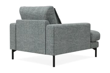 Menard Premium Fåtölj i Chenille - Grå/Blå - Möbler - Stolar & fåtöljer - Fåtölj