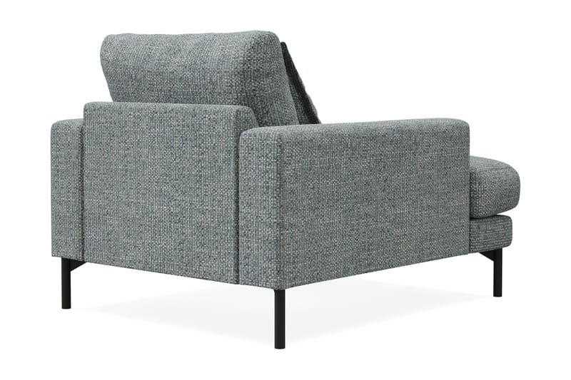 Menard Premium Fåtölj i Chenille - Grå/Blå - Möbler - Stolar & fåtöljer - Fåtölj