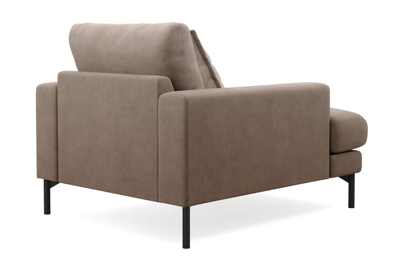Menard Premium Fåtölj i Tyg - Brun - Möbler - Stolar & fåtöljer - Fåtölj