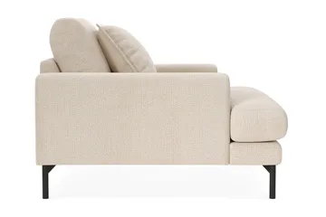Menard Premium Fåtölj i Chenille - Ljusbeige - Möbler - Stolar & fåtöljer - Fåtölj