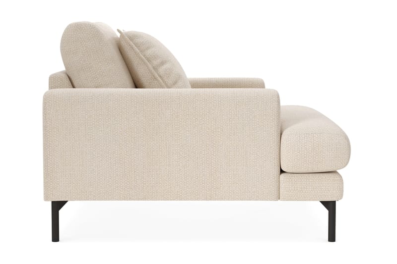 Menard Premium Fåtölj i Chenille - Ljusbeige - Möbler - Stolar & fåtöljer - Fåtölj