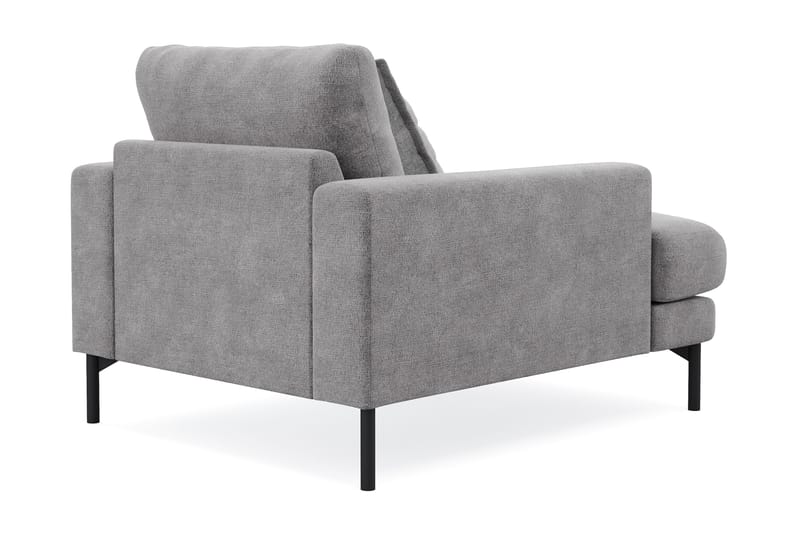 Menard Premium Fåtölj i Chenille - Grå - Möbler - Stolar & fåtöljer - Fåtölj