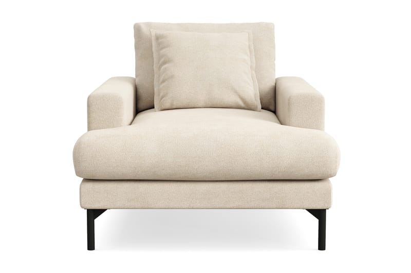 Menard Premium Fåtölj i Chenille - Beige - Möbler - Stolar & fåtöljer - Fåtölj