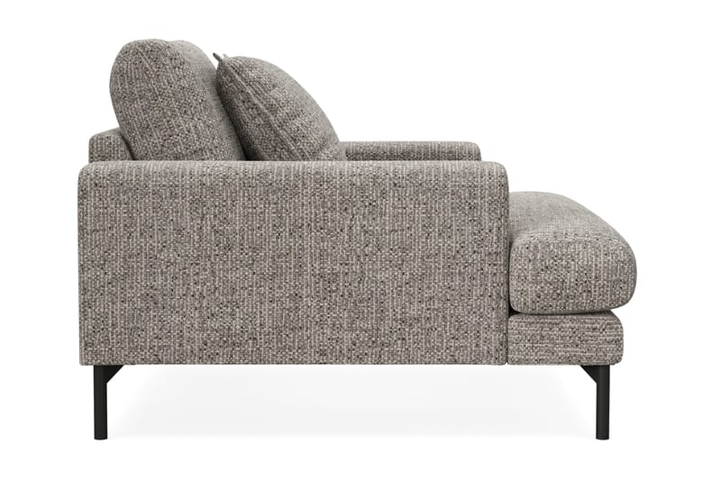 Menard Premium Fåtölj i Chenille - Grå - Möbler - Stolar & fåtöljer - Fåtölj