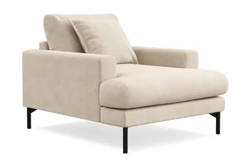 Menard Premium Fåtölj i Chenille - Trenza 06, Beige Chenille - Möbler - Stolar & fåtöljer - Fåtölj
